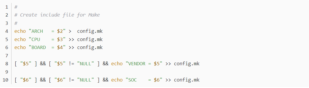 ǶʽW(xu)(x),Ubootļmkconfig